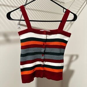 Striped Multicolor Top
